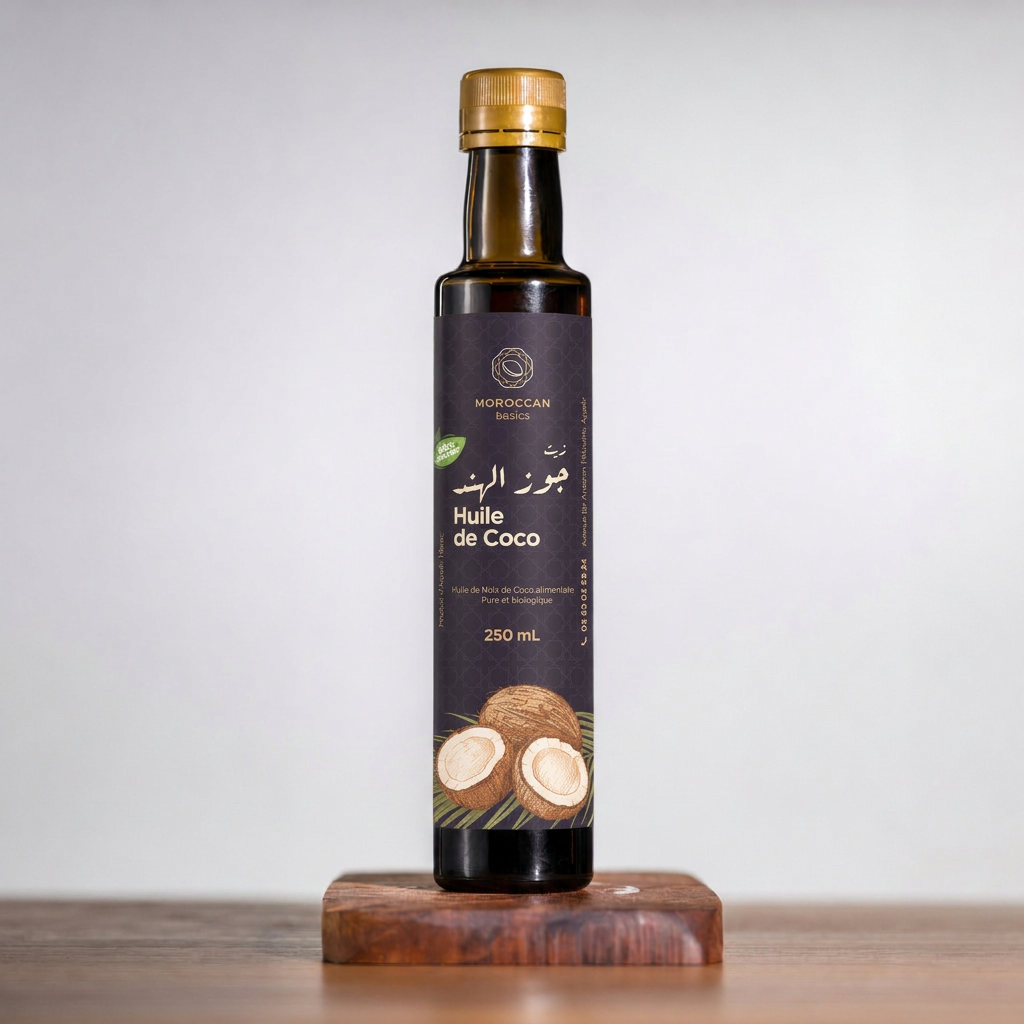 Huile de Coco Naturelle – 250 mL