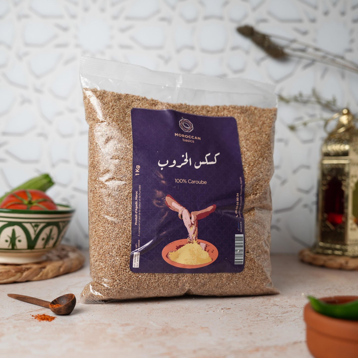 Couscous Caroube (الخروب)