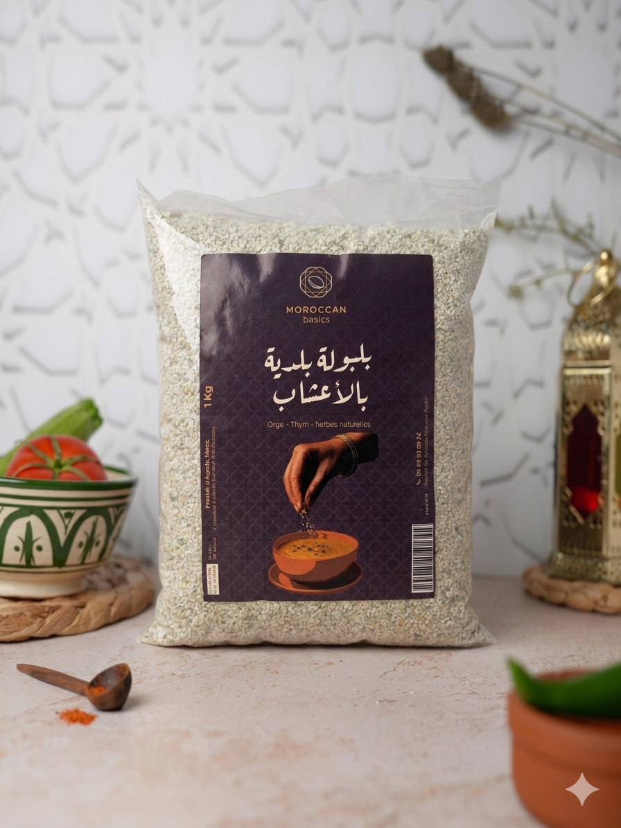 بلبولة بالأعشاب