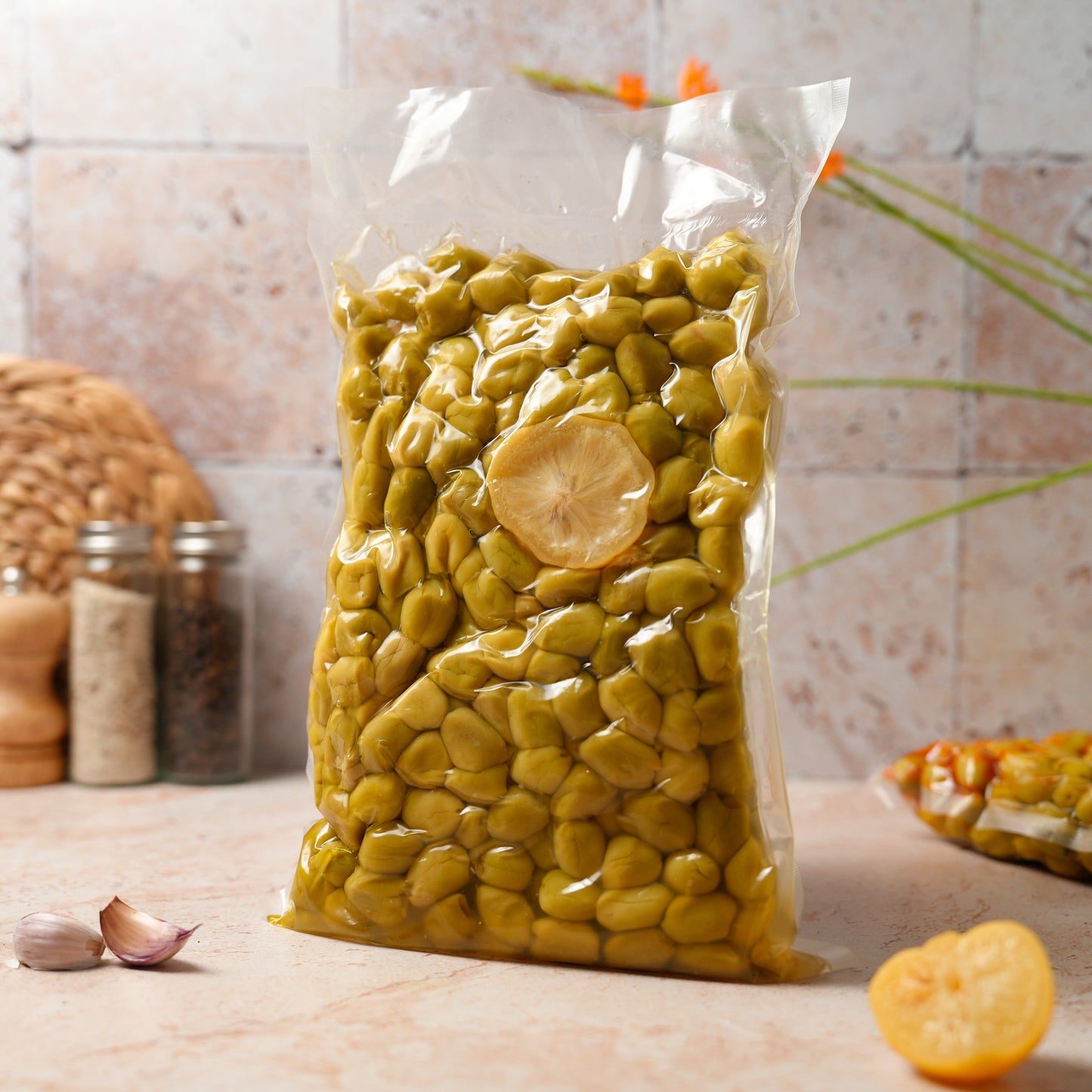 Olives Vertes Tajin( زيتون اخضر طاجين)