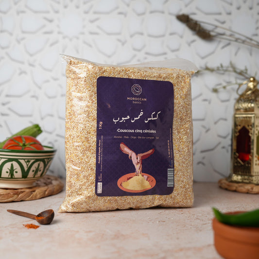 Couscous cinq céréales (خمس حبوب)